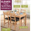 4 - Person Solid Oak Dining Set-87460561