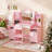 Kids Vanity Set With Stool And Mirror-1232061169