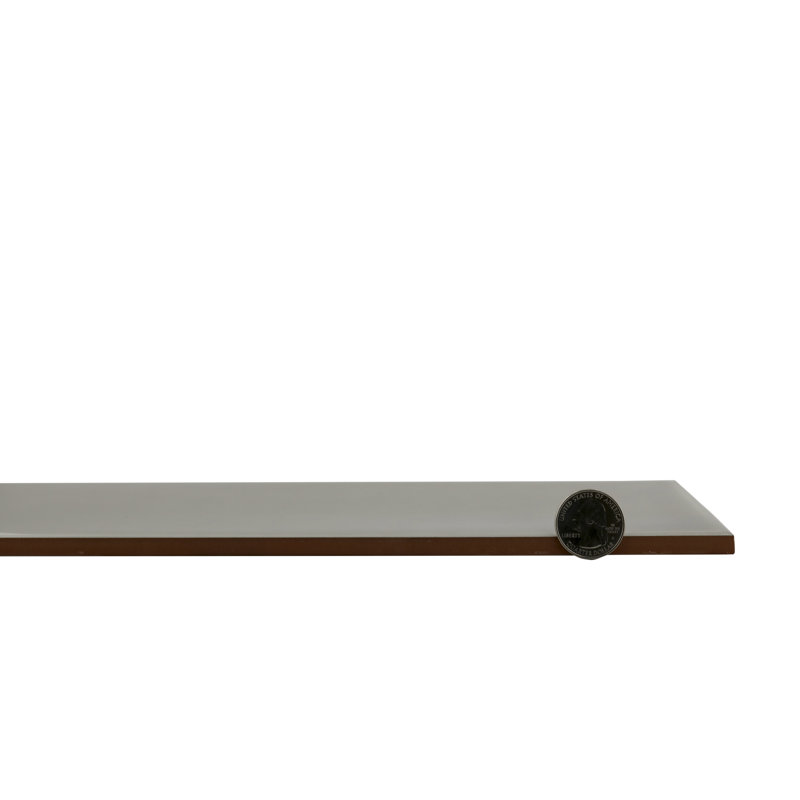 Grace 4" x 12" Ceramic Subway Tile, Taupe