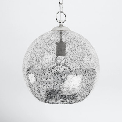 Chicago Single Light Glass Dimmable Pendant