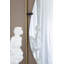 Miroir coquelicot 30 po x 1 po x 40 po avec cadre en métal, design contemporain pour décoration murale de salle de bain et de vestibule