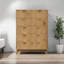 123 cm W Chest of 5 Drawers