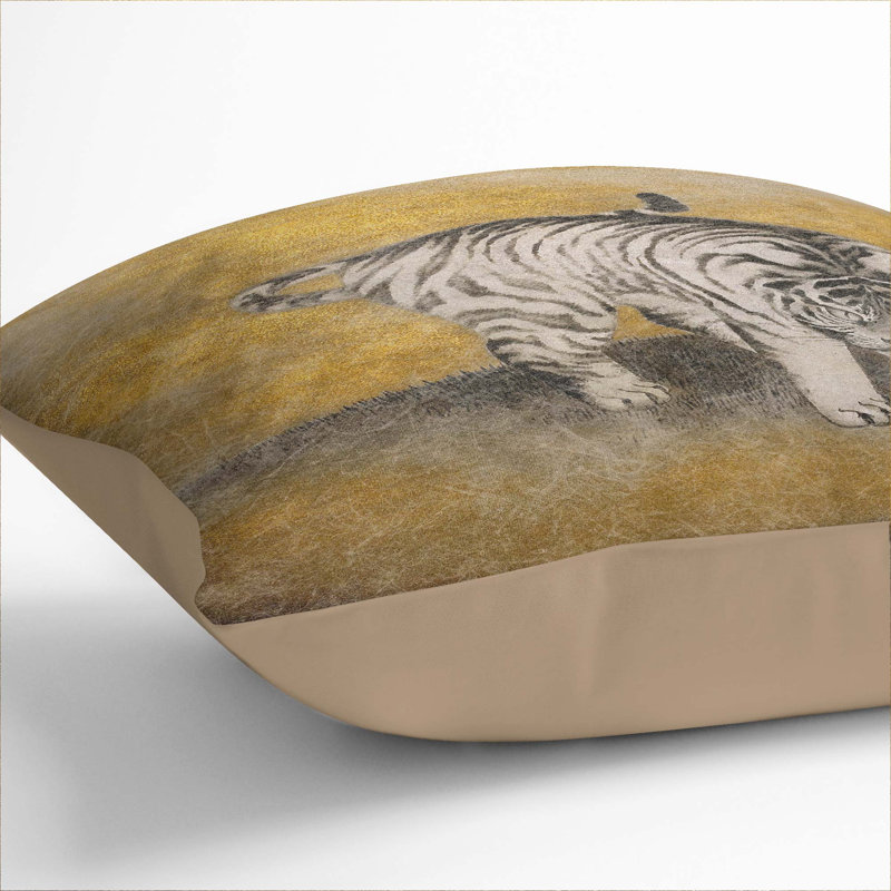 Square Cushion, 40cm H x 40cm W x 15cm D, Stone