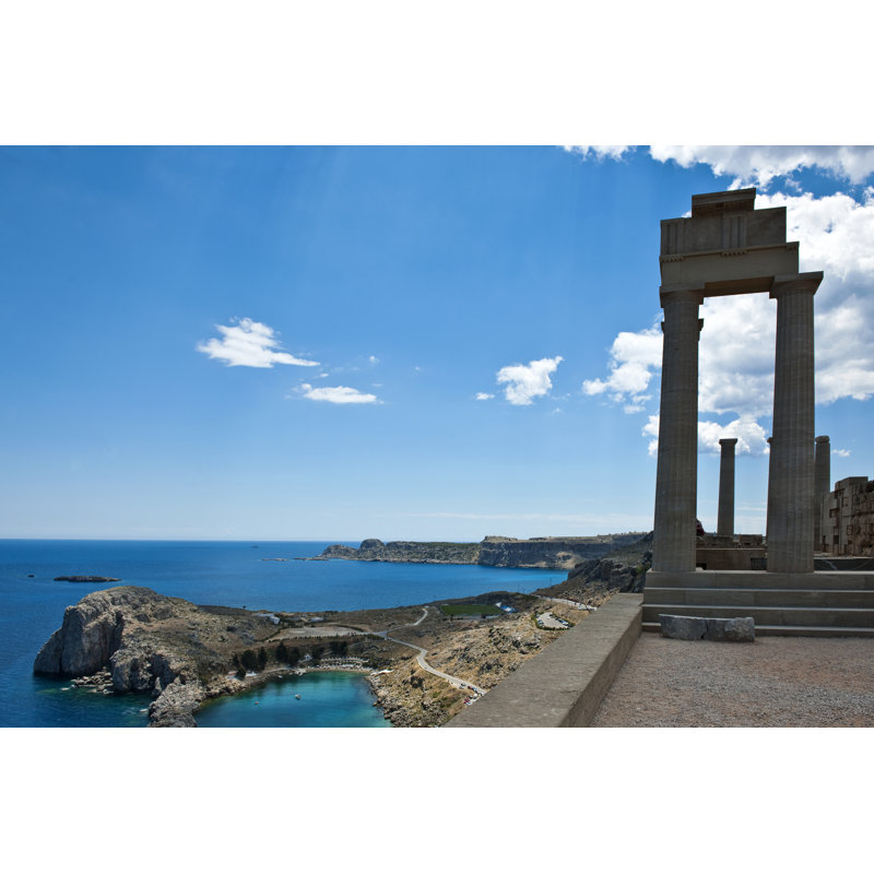 Greece by Gim42 - No Frame Art Prints on Canvas, 61cm H x 91cm W