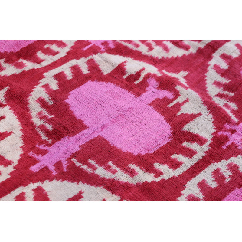 Geometric Velvet Throw Pillow
