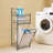 3-Tier Storage Basket Rack With Removable Bag