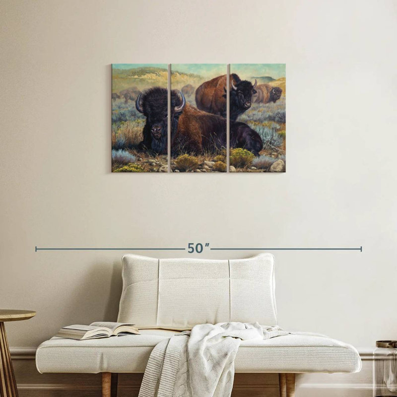 Brampt Sagebrush Siesta, 20" H x 33" W