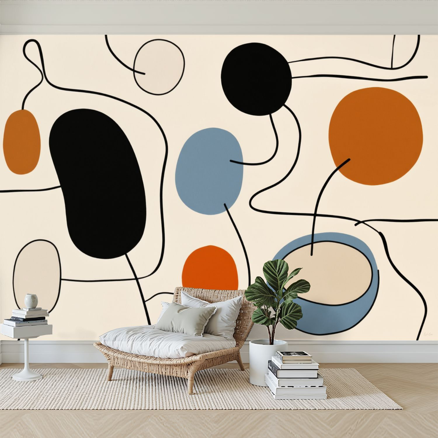Red Barrel Studio® Peel and Stick Wallpaper Modern Self Adhesive Wall ...
