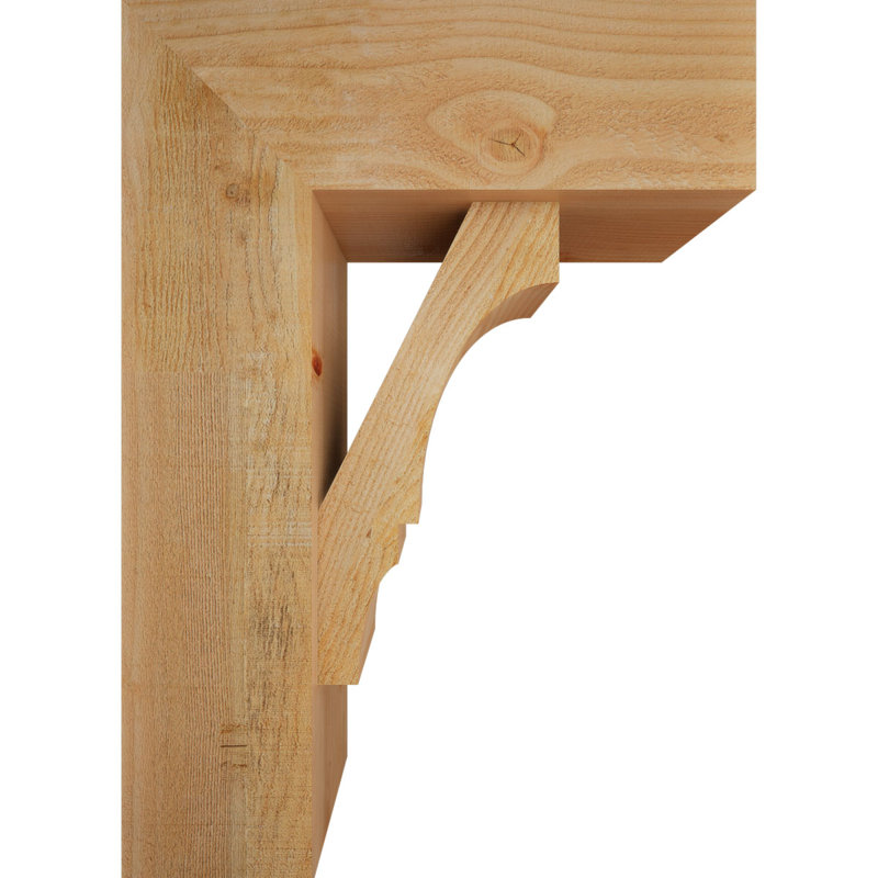 Support de bloc Balboa avec entretoise décalée, 28 x 20, Sapin Douglas de l 8 po (scié brut)