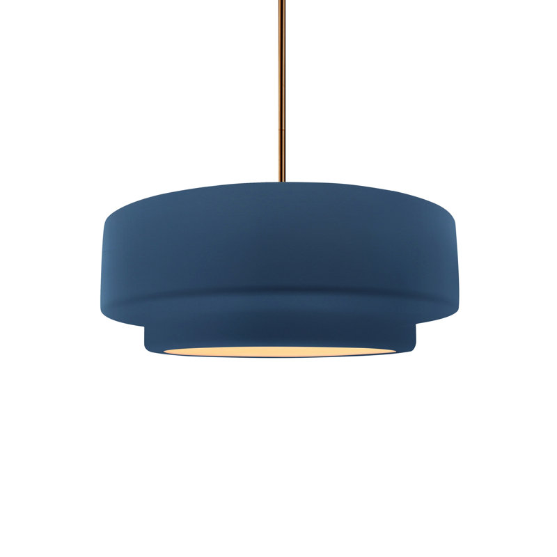 Meydan 1 - Light Single Drop Pendant, Matte Black, Midnight Sky/Matte White, Incandescent