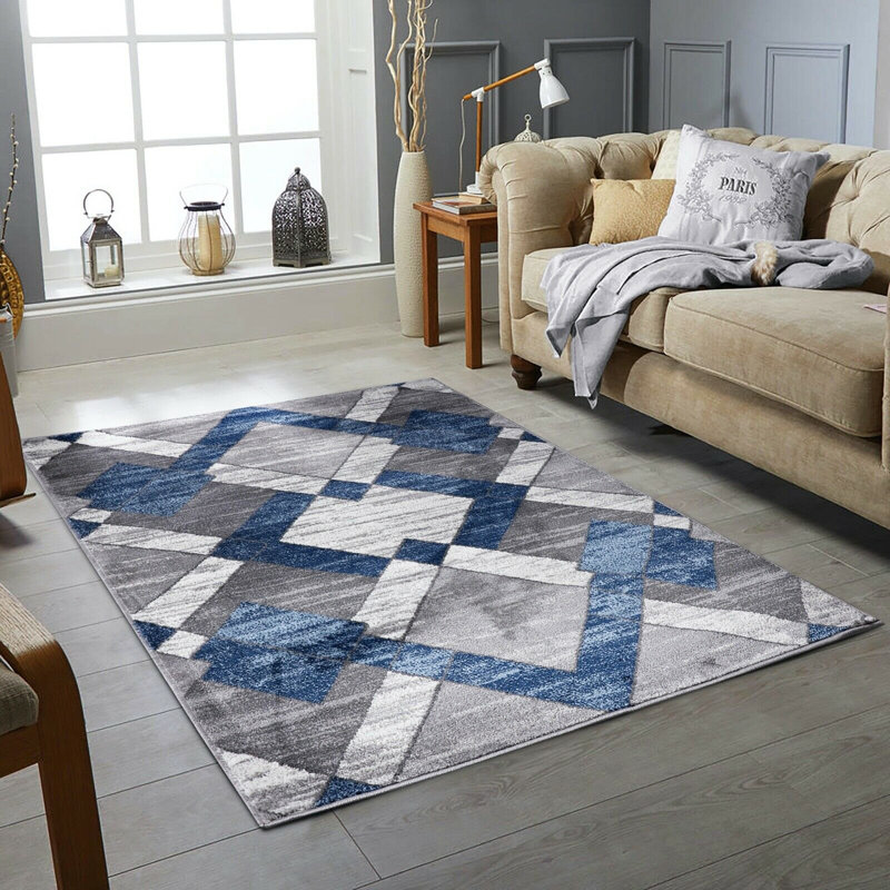 Cassista Abstract Area Rug, Rectangle 200 x 290cm