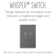 Adorne® Whisper 15 Amp Single Pole and 3-Way Light Switch with Microban