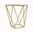 CREATIVE SIMPLE GLASS SIDE TABLE