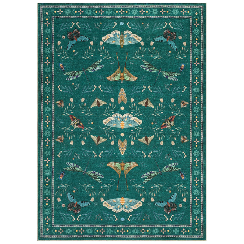 Soft and Modern Pink Area Rug - Soft Carpet for Living Room and Bedroom - Elegant Home Decor - 8x10ft (244x305cm) - USA Specification