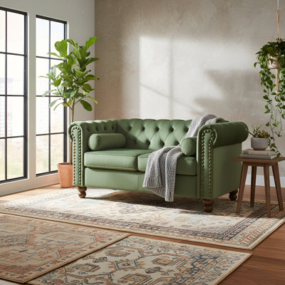 Jumal 57.5" Upholstered Loveseat
