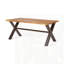 Table de salle à manger d'extérieur en bois