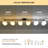 6 - Light 47.24" Linear Glass Dimmable Flush Mount