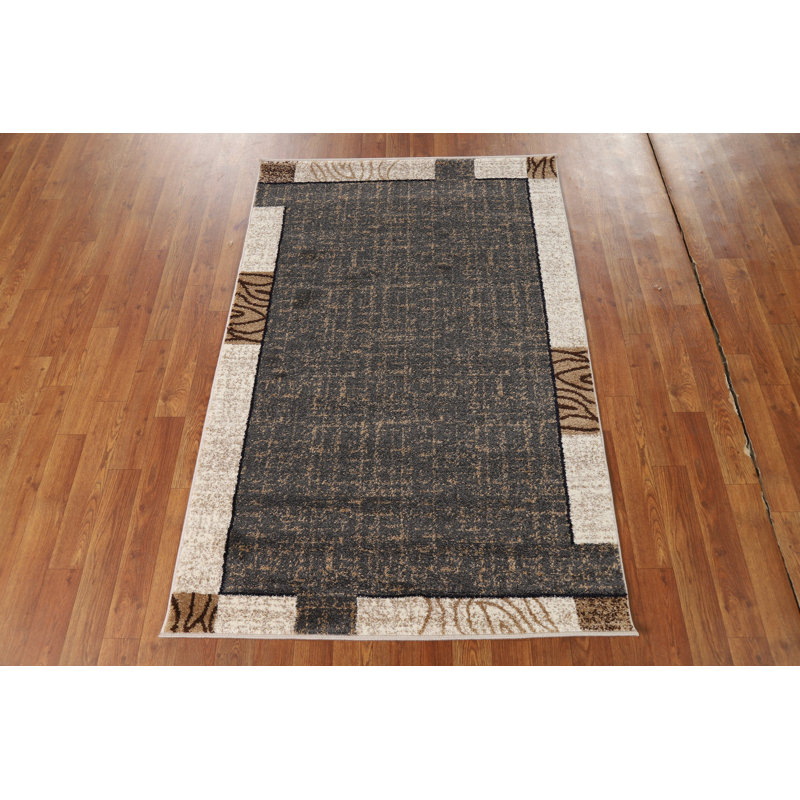 Abstract Transitional Turkish Rug 3x5