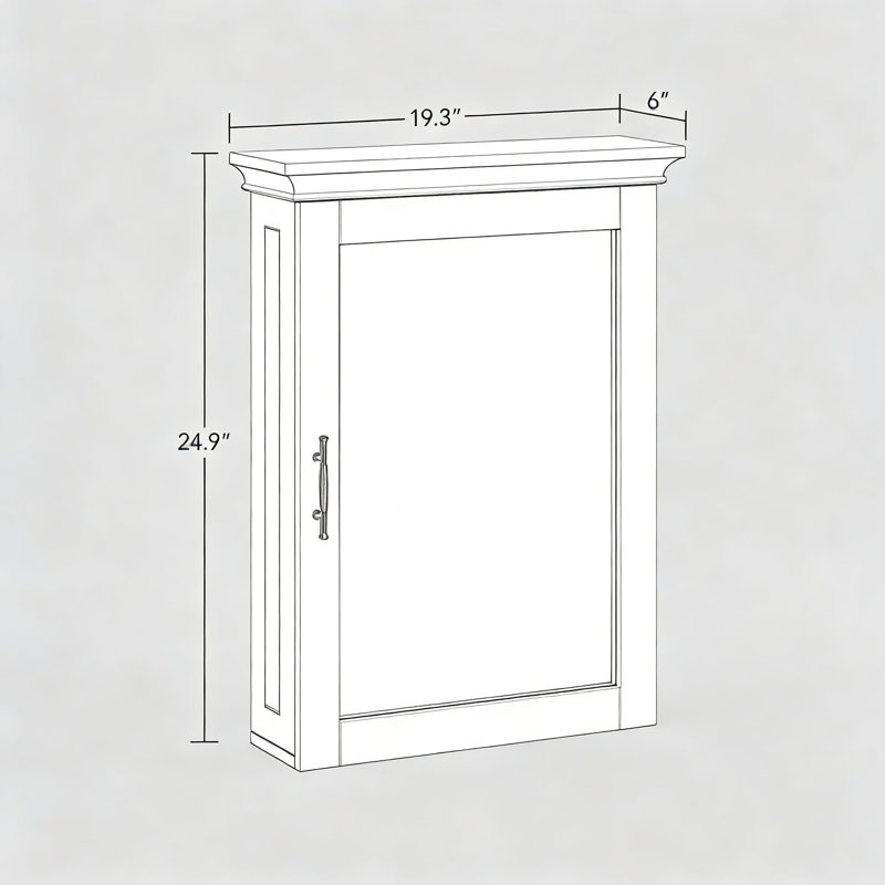Armoire à pharmacie avec miroir Somerset