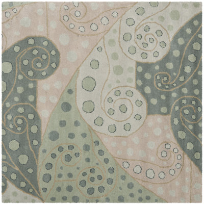 Bella Hand Tufted Wool Floral Rug