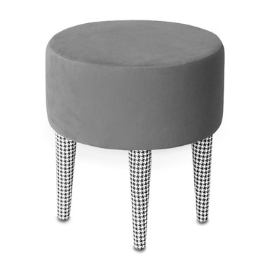 Solid + Manufactured Wood Accent Stool