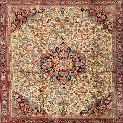 Tapis oriental beige