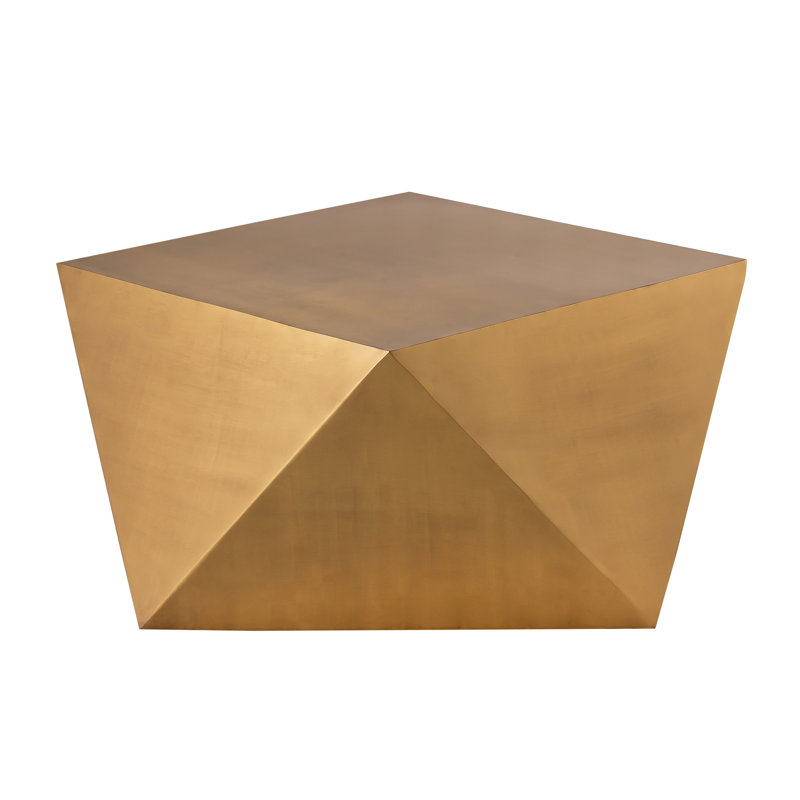 Dimitri Coffee Table, Brass