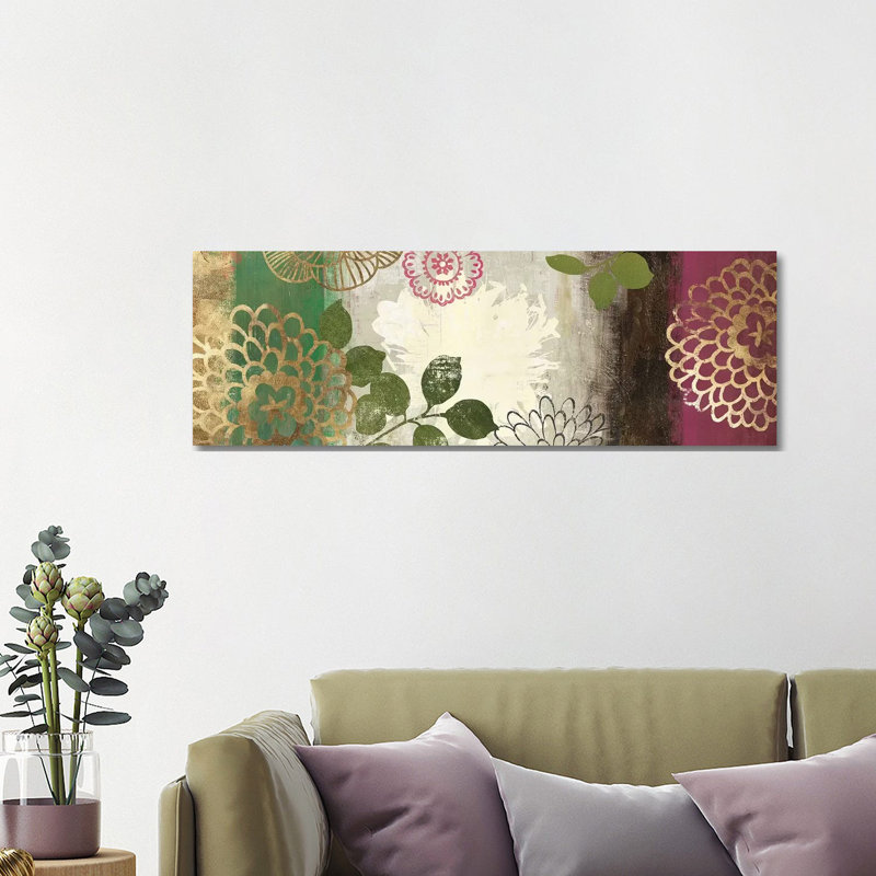 Jacquard I - Wrapped Canvas Panoramic Print