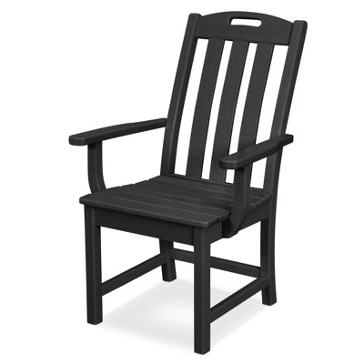 POLYWOOD Yacht Club Dining Arm Chair by Trex Outdoor