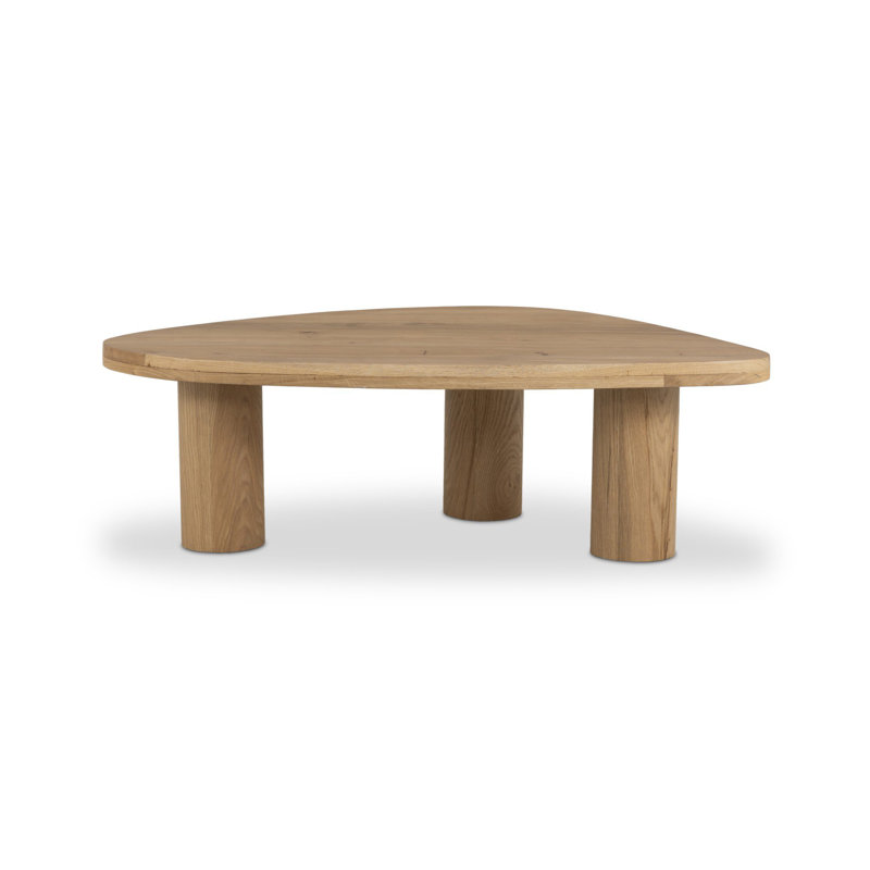 Zion Coffee Table - Small Table - Merlot, 15" H x 30" L x 48" W, Gray Tobacco Oak