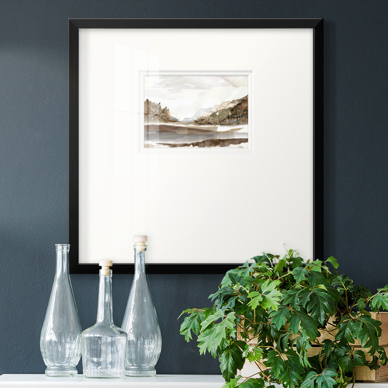 Framed On Paper Print, 21" H x 21" W x 1.25" D