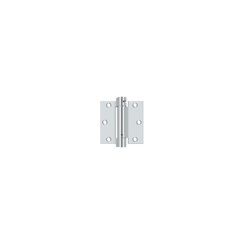 64'' x 64'' Steel Surface Mount Hinge, Polished Chrome