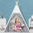 Wilwolfer 47'' W x 47'' D Indoor / Outdoor Polyester Triangular Play Tent