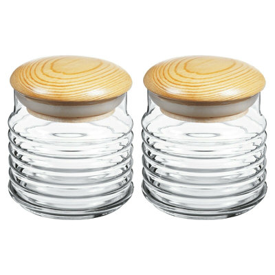 Babylon Glass Jar - Set of 2