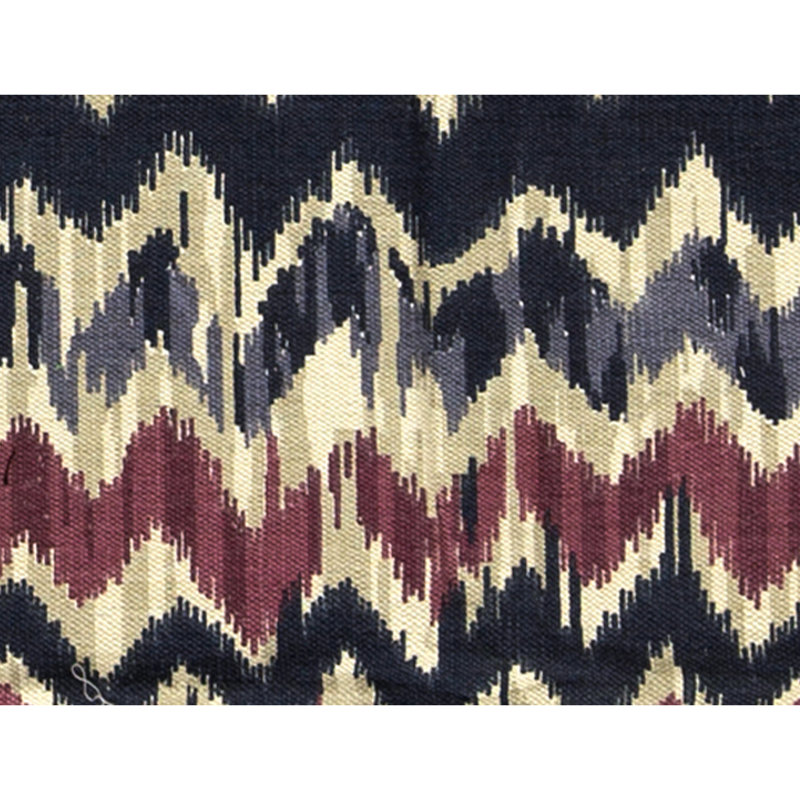 Tapis rectangulaire en laine à tissage plat