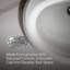 Farmington Metal Oval Drop-In Bathroom Sink with Overflow-1097809825