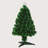 2.5Ft Tall Pre-Lit Douglas Fir Tabletop Artificial Christmas Tree With Realistic Branches, Fibre Optic LED Lights And 85 Tips, Green