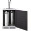Presrv 5.6 cu. ft. Outdoor Freestanding Kegerator with Door Lock and Adjustable Temperature