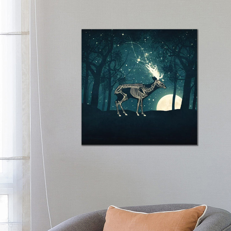 The Forest of the Lost Souls 1 Piece Wrapped Canvas Wall Art, 66.04cm H x 66.04cm W