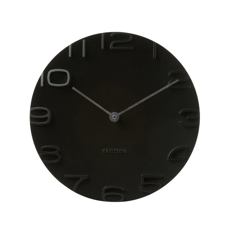 Wall Clock, Black