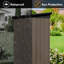 Remises de jardin en métal 5 pi x 4 pi