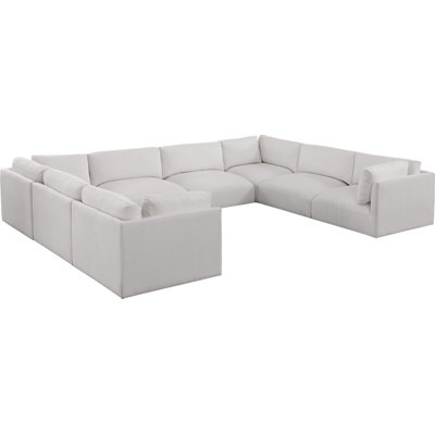 Isioma Upholstered U-Shaped Sectional Reversible
