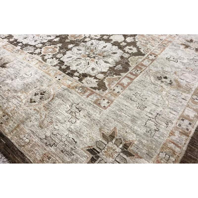 Tapis rouge noué à la main de haute qualité