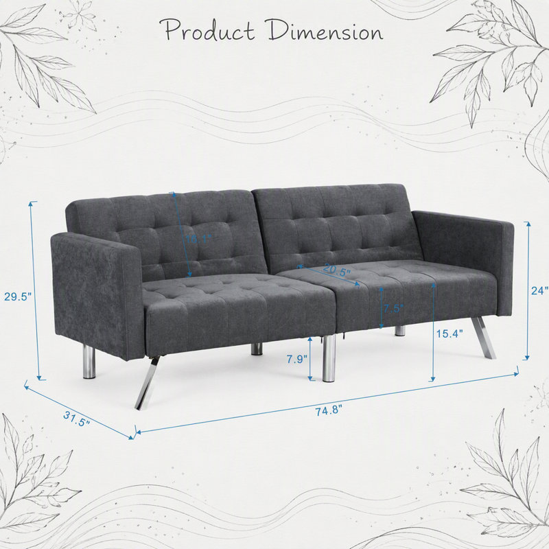 Loveseat Sofa Bed  Sleeper Sofa