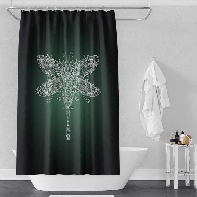 Rideau de douche simple, H 93 po x l 70 po