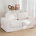 Simili cuir blanc