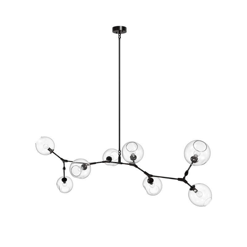 Fairfax 8 - Light Chandelier, Dark Bronze