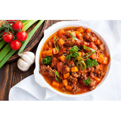 Lamb sweet potato chili 1 Piece Wrapped Canvas Wall Art