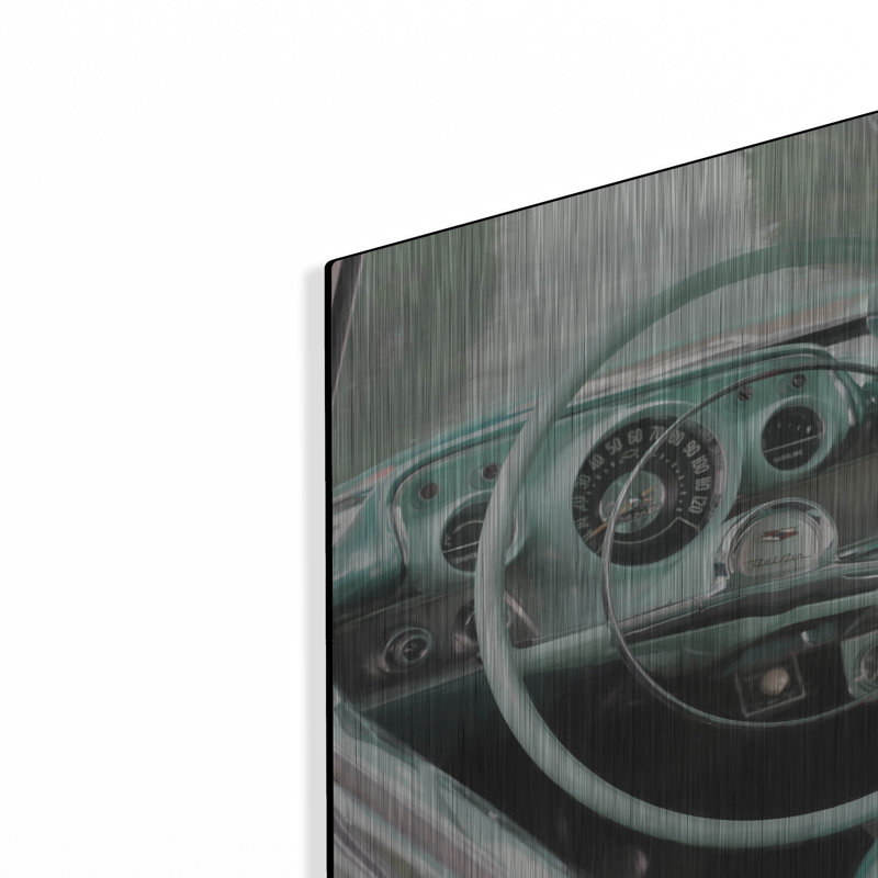 " 1957 Chevy Bel-Air " by Lori Deiter, 16" H x 24" W