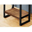 Table de chevet pour chambre à coucher, table de chevet, table d'appoint industrielle, table d'appoint, table de bout à cadre en métal-340006915